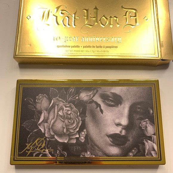 Kat Von D limited edition 10th anniversary pallet
